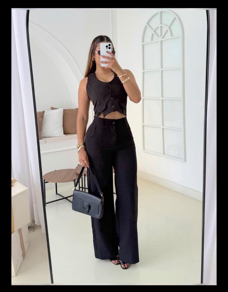 SET PANTALON NEGRO